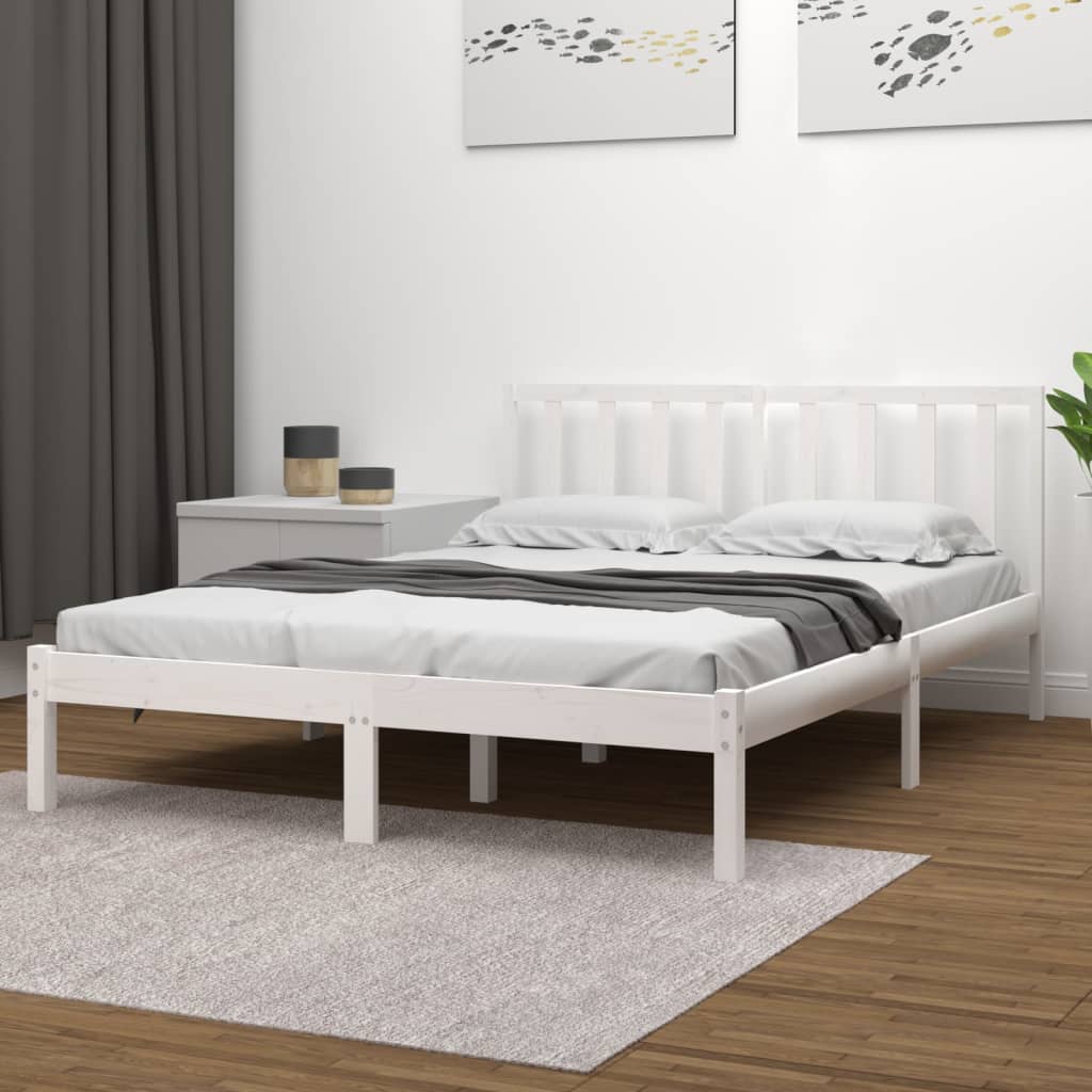 vidaXL Estructura de cama con cajones doble gris 135x190 cm