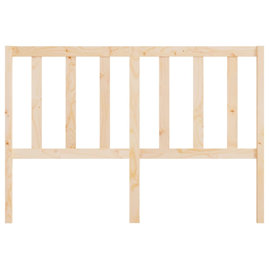 vidaXL Cabecero de cama madera maciza de pino 146x4x100 cm