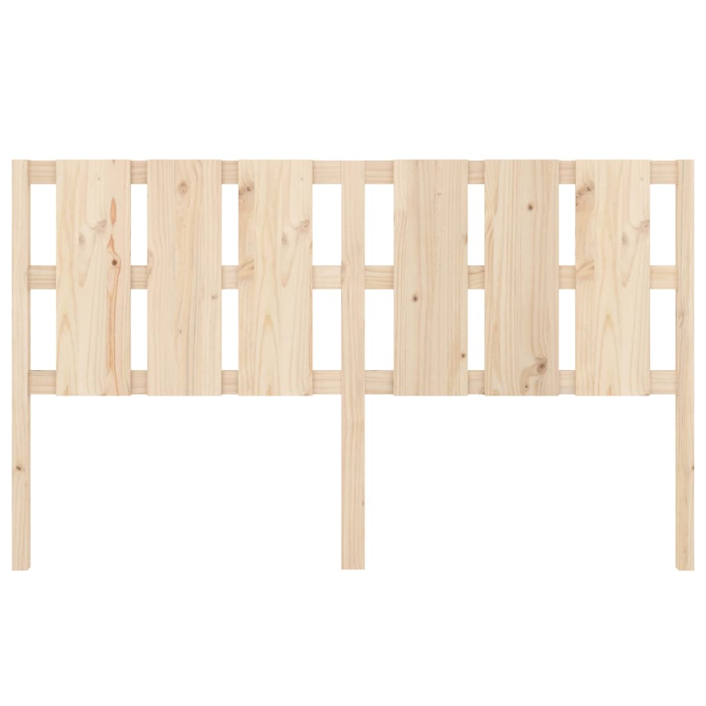 vidaXL Cabecero de cama madera maciza de pino 185,5x4x100 cm