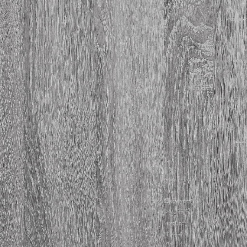 vidaXL Aparador de madera contrachapada gris Sonoma 60x35x70 cm